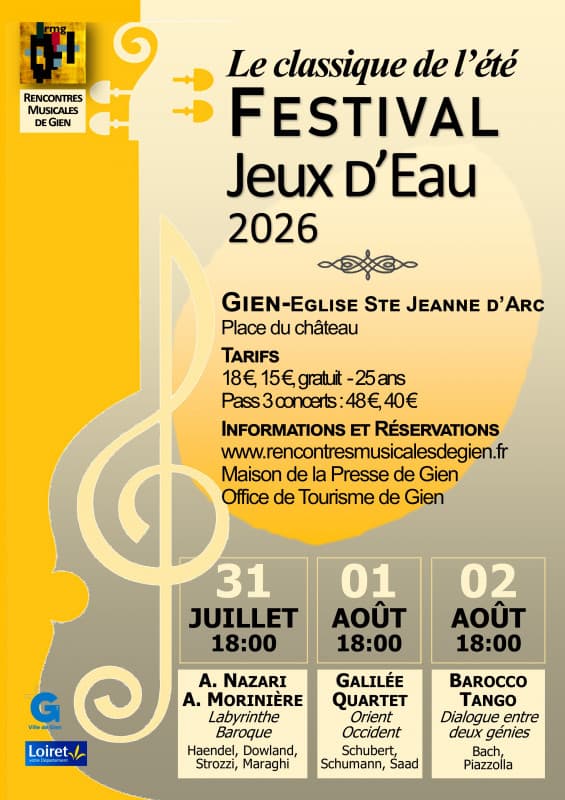 Illustration de l'événement : Festival Jeux d'Eau 2026