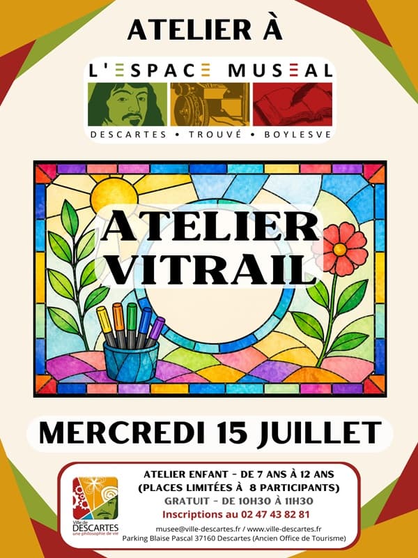 Illustration de l'événement : Atelier " Vitraux "