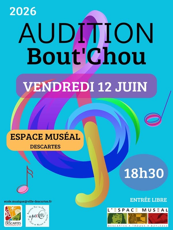 Illustration de l'événement : Audition Bout'chou