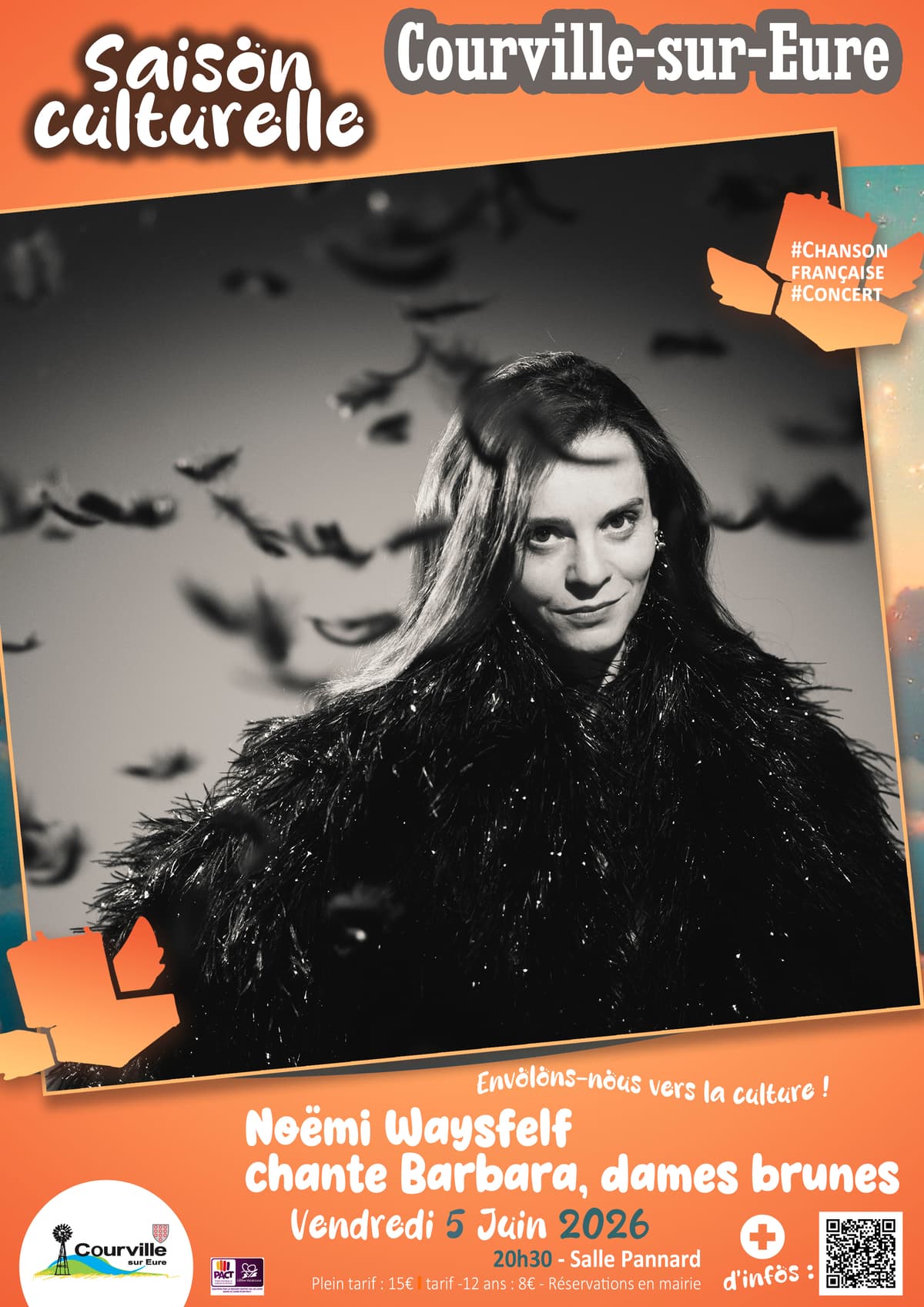 Illustration de l'événement : Concert : Noëmi Waysfeld chante Barbara