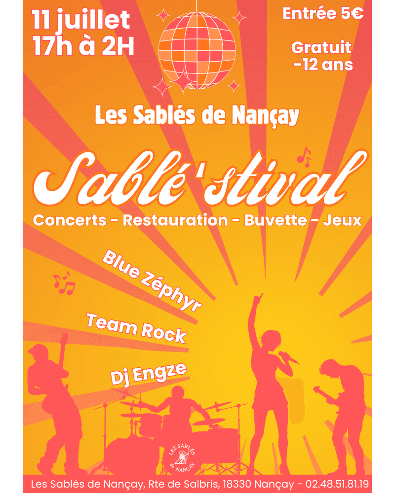Illustration de l'événement : Le Sablé'stival