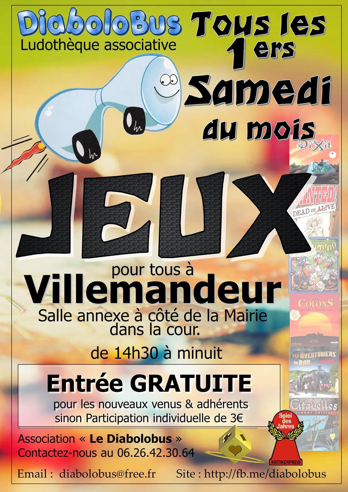 Illustration de l'événement : Jeux DiaboloBus