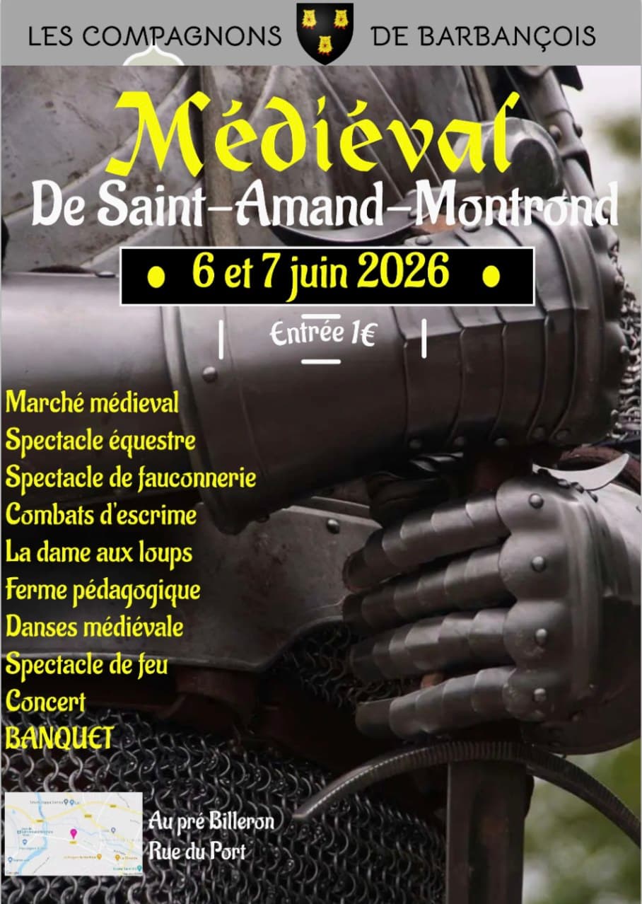 Illustration de l'événement : Les Médiévales de Saint-Amand-Montrond