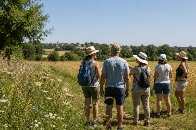 Illustration de l'événement : Promenades natures accompagnées à la découverte de la biodiversité locale