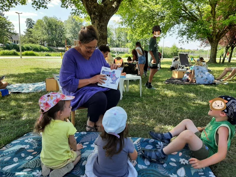 Illustration de l'événement : Partir en Livre ! Lectures et jeux en plein air