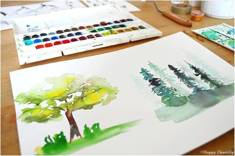 Illustration de l'événement : RDV Aux Jardins 2026 - Atelier d'initiation à l'aquarelle dans le parc du château du Mortier à Monnaie
