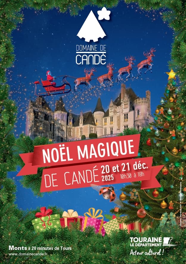 Illustration de l'événement : Noël magique au Domaine de Candé