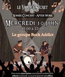 Illustration de l'événement : Concert Rock Addict