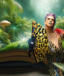 Illustration de l'événement : Drag liseuse : la forêt des cœurs unis