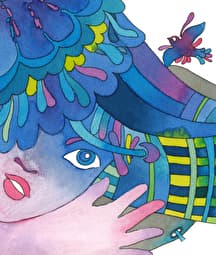 Illustration de l'événement : Une Plume d’oiseau bleue