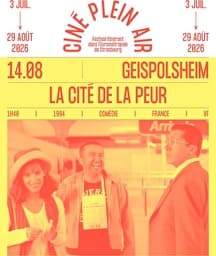 Illustration de l'événement : CINE PLEIN AIR ! - GEISPOLSHEIM - LA CITE DE LA PEUR