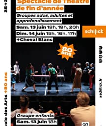 Illustration de l'événement : Spectacle de théâtre de fin d'année