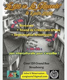 Illustration de l'événement : Le 120 se La Raconte !