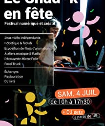 Illustration de l'événement : Le Shadok en fête | Festival des cultures numériques