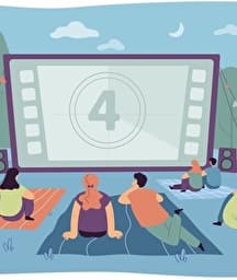 Illustration de l'événement : Cinéma plein air
