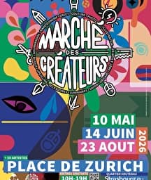 Illustration de l'événement : Marché des créateurs par Touch-Arts.com, place de Zurich à Strabourg