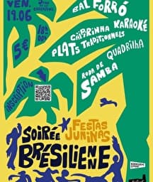 Illustration de l'événement : Soirée brésilienne - Festas Juninas