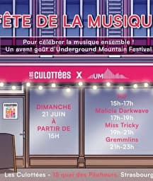 Illustration de l'événement : FÊTE DE LA MUSIQUE - LES CULOTTÉS