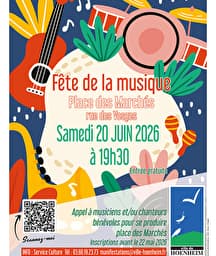 Illustration de l'événement : Fête de la musique à Hoenheim