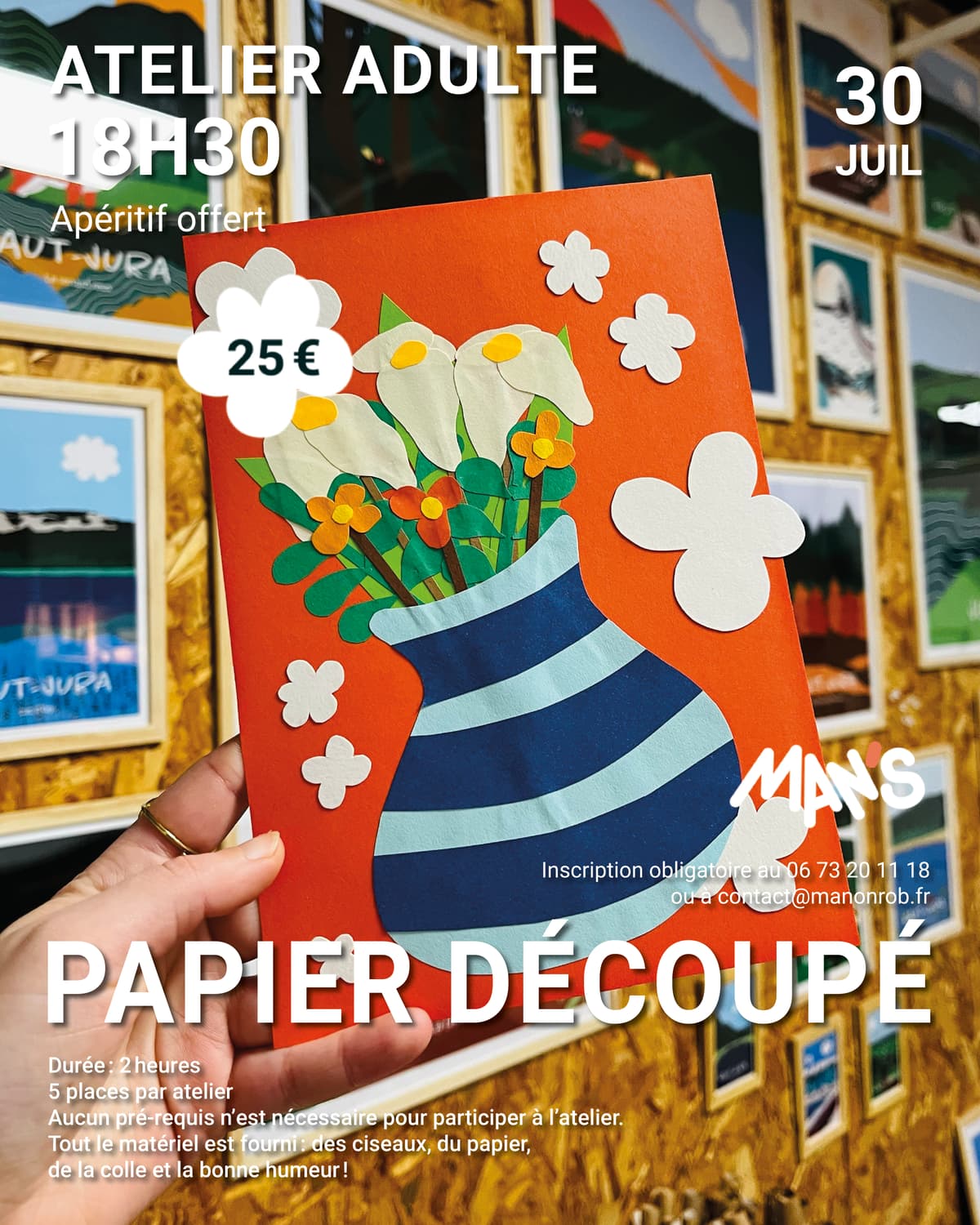 Illustration de l'événement : Atelier "Papier découpé"