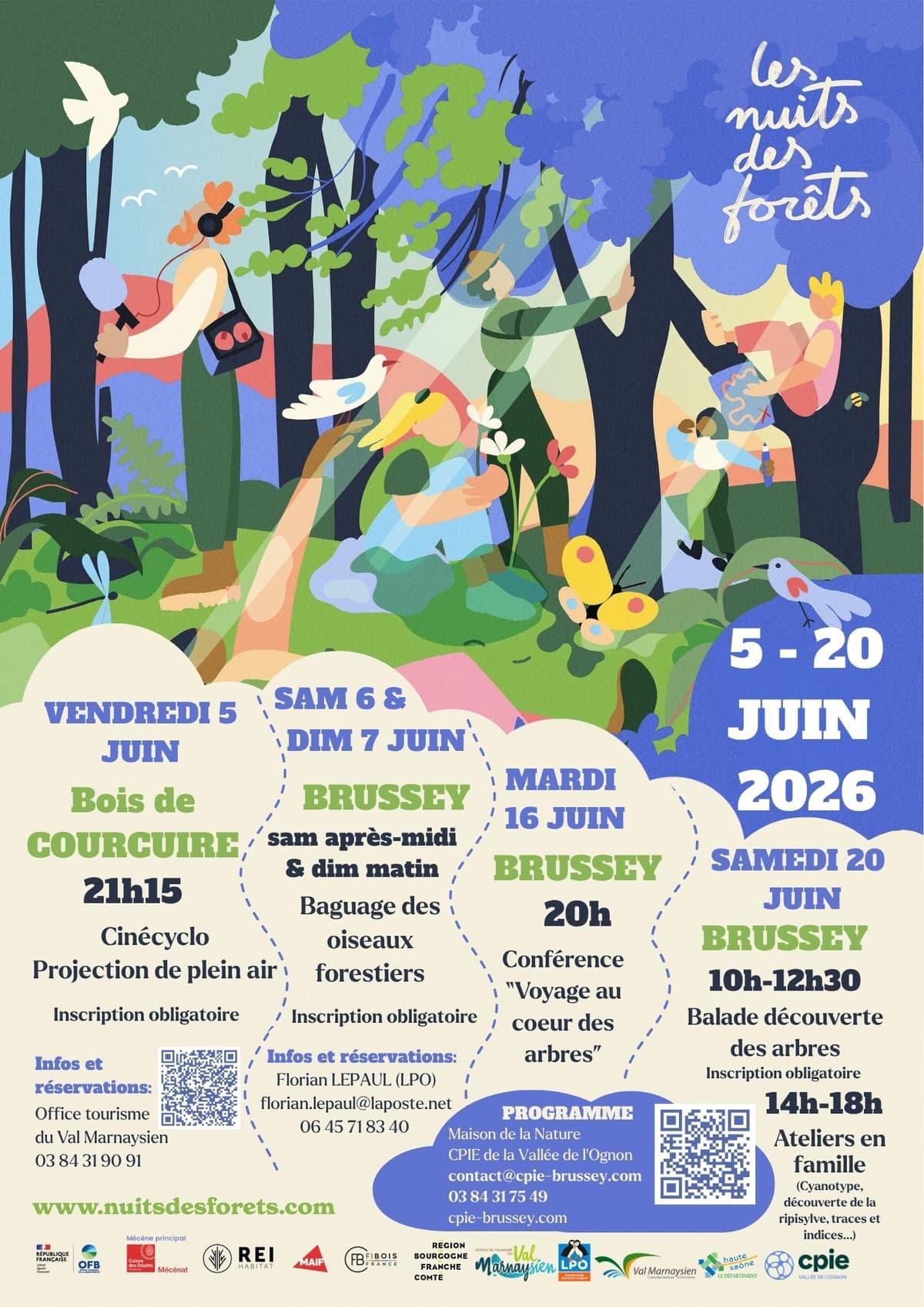 Illustration de l'événement : Les Nuits des Forêts : Baguage des oiseaux forestiers