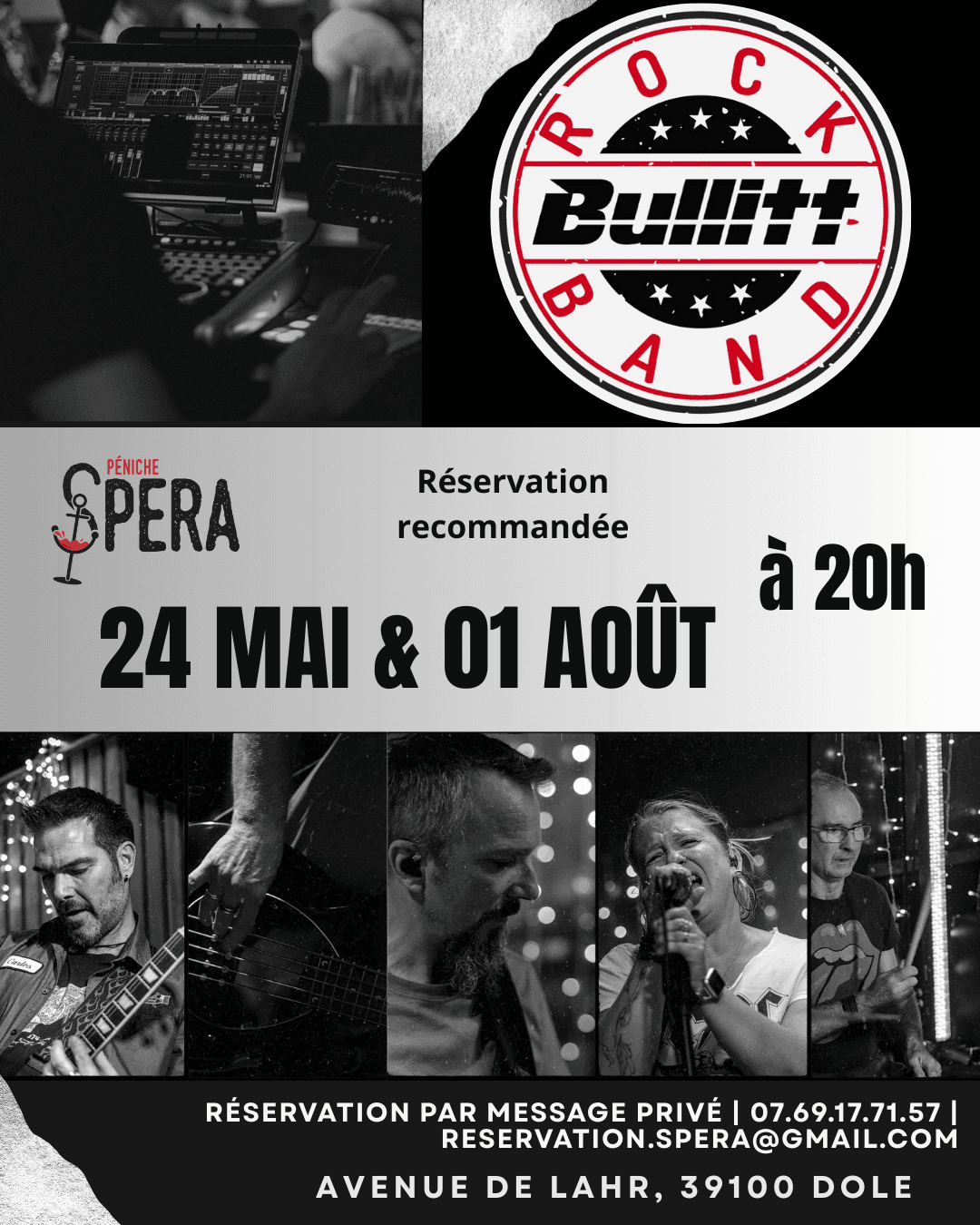 Illustration de l'événement : Bullit Rock Band