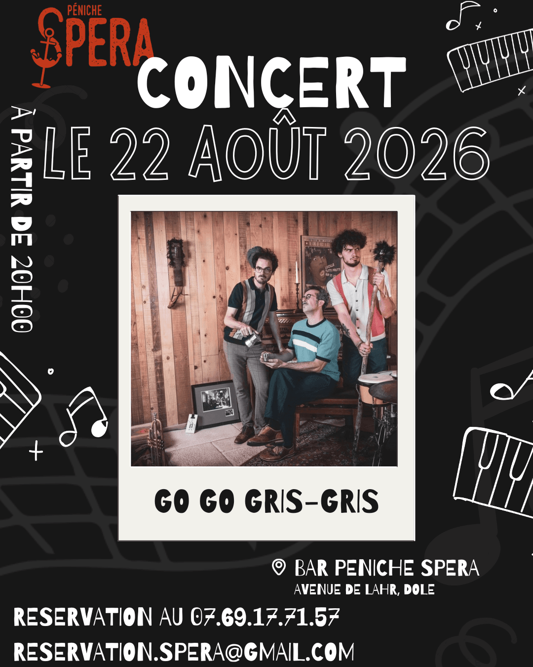 Illustration de l'événement : Gogo Grisgris