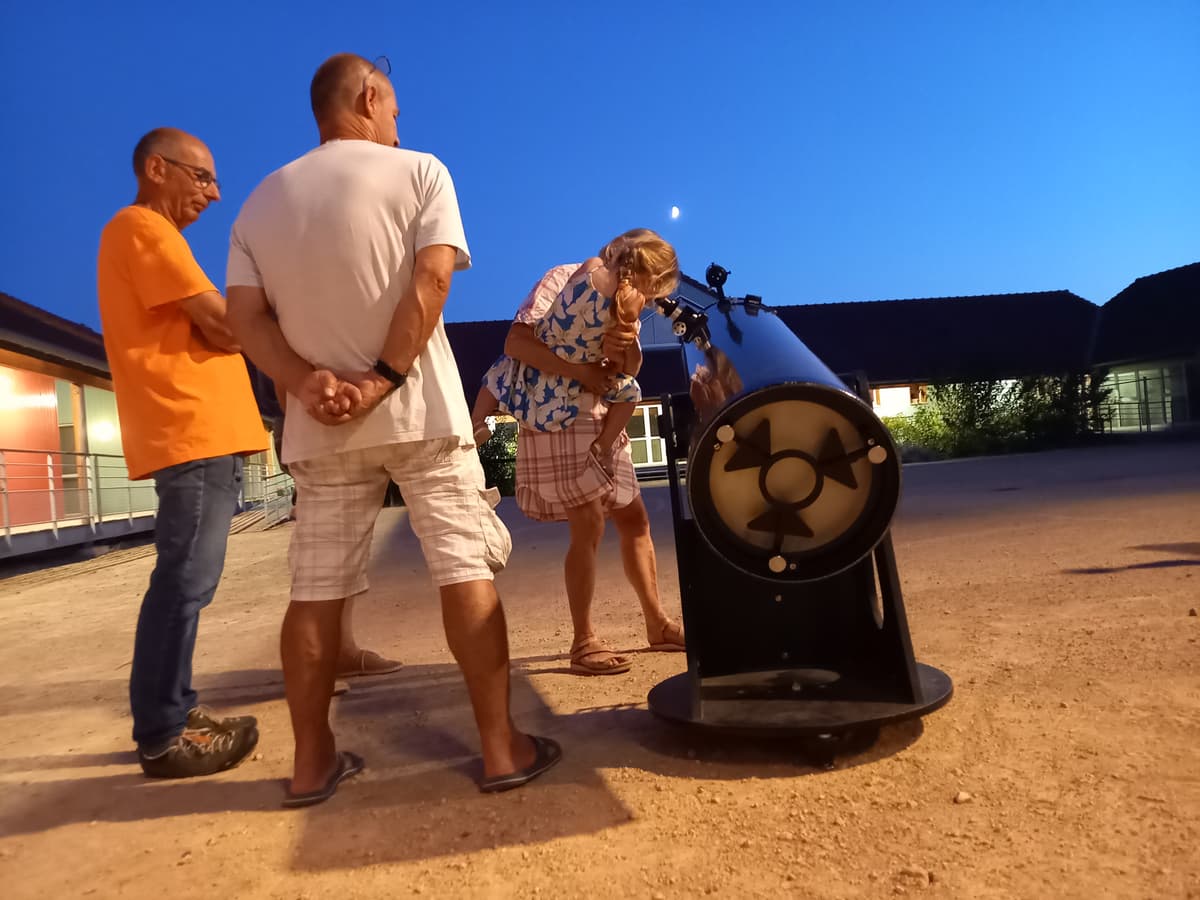 Illustration de l'événement : Animation astronomie "Soirée lunaire et ciel profond"