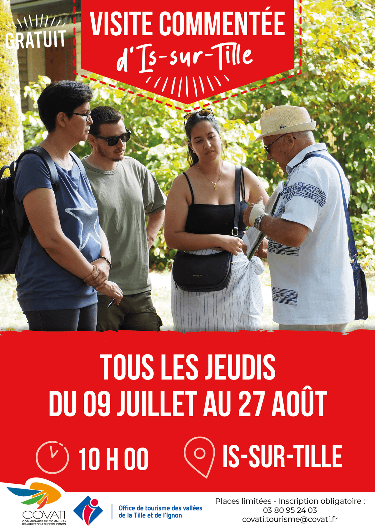 Illustration de l'événement : Visite commentée : le patrimoine d'Is-sur-Tille