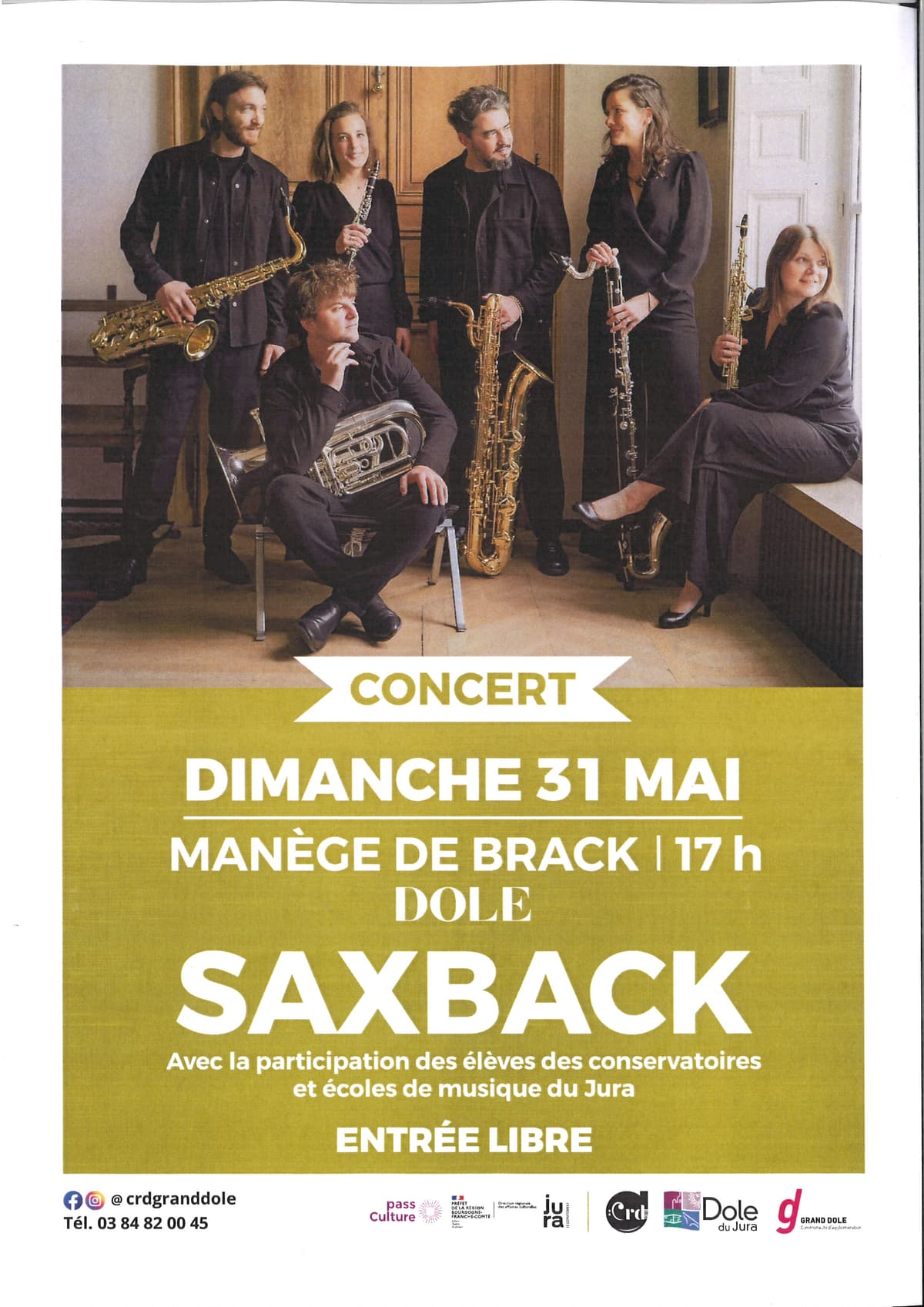 Illustration de l'événement : concert SAXBACK