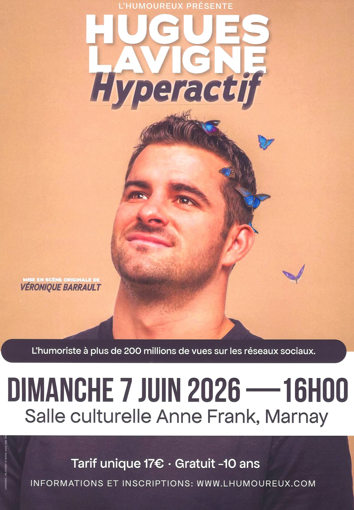 Illustration de l'événement : Hugues Lavignes "Hyperactif"