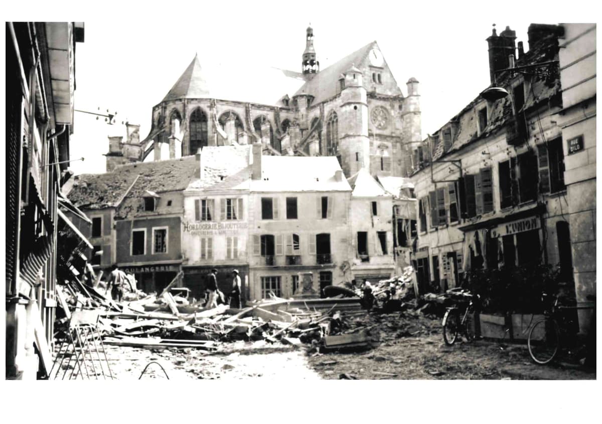 Illustration de l'événement : Circuit véhiculé "Saint-Florentin sous l'Occupation"