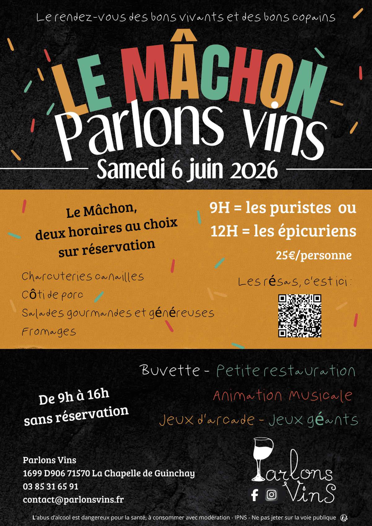 Illustration de l'événement : Le Mâchon Parlons Vins