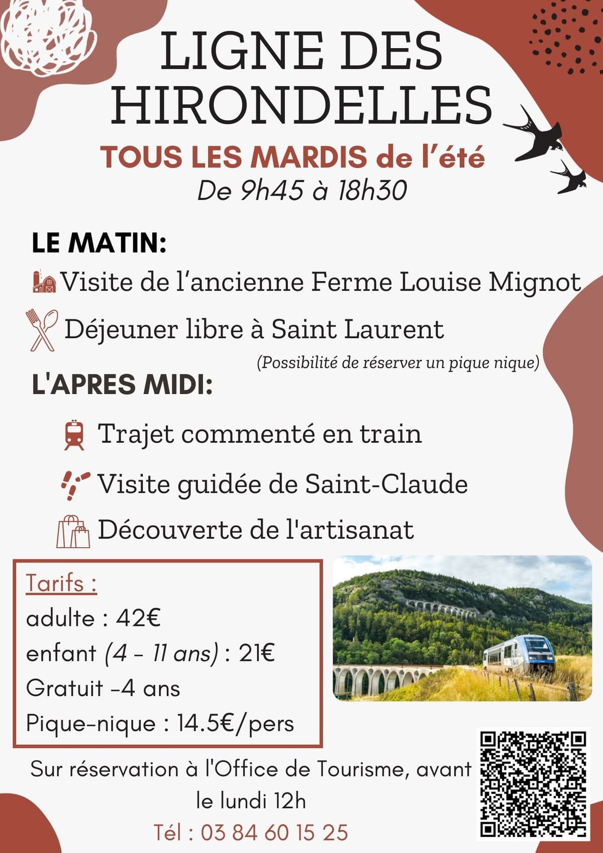 Illustration de l'événement : Excursion sur la Ligne des Hirondelles