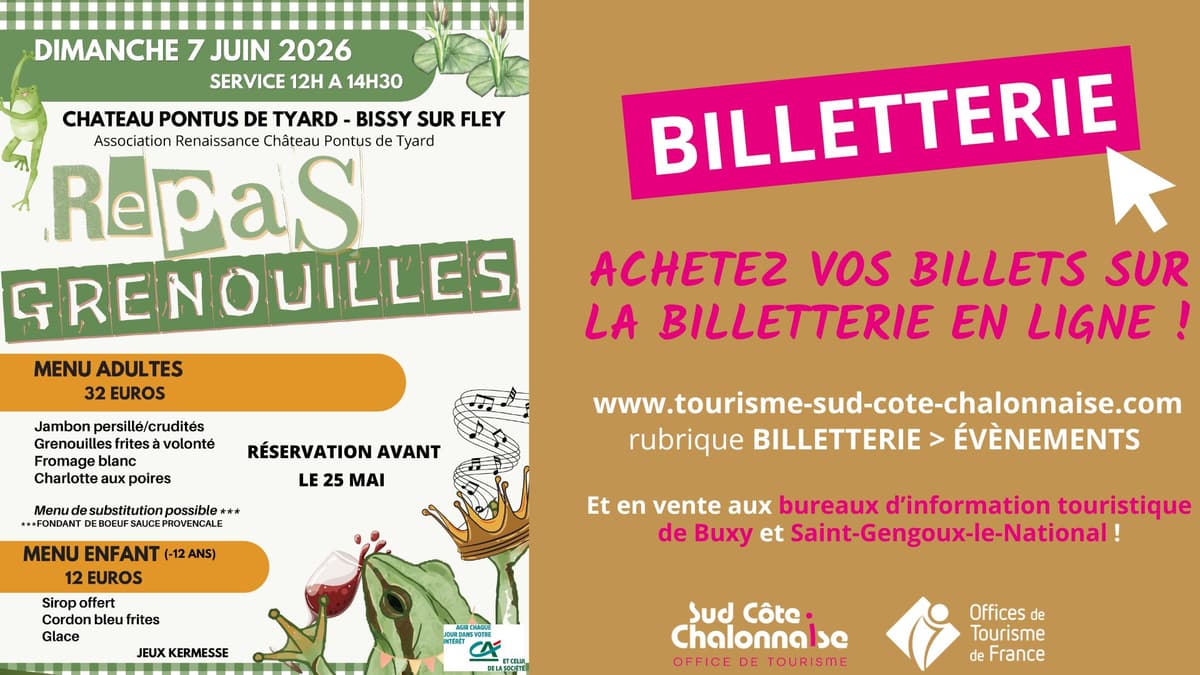 Illustration de l'événement : Repas grenouilles