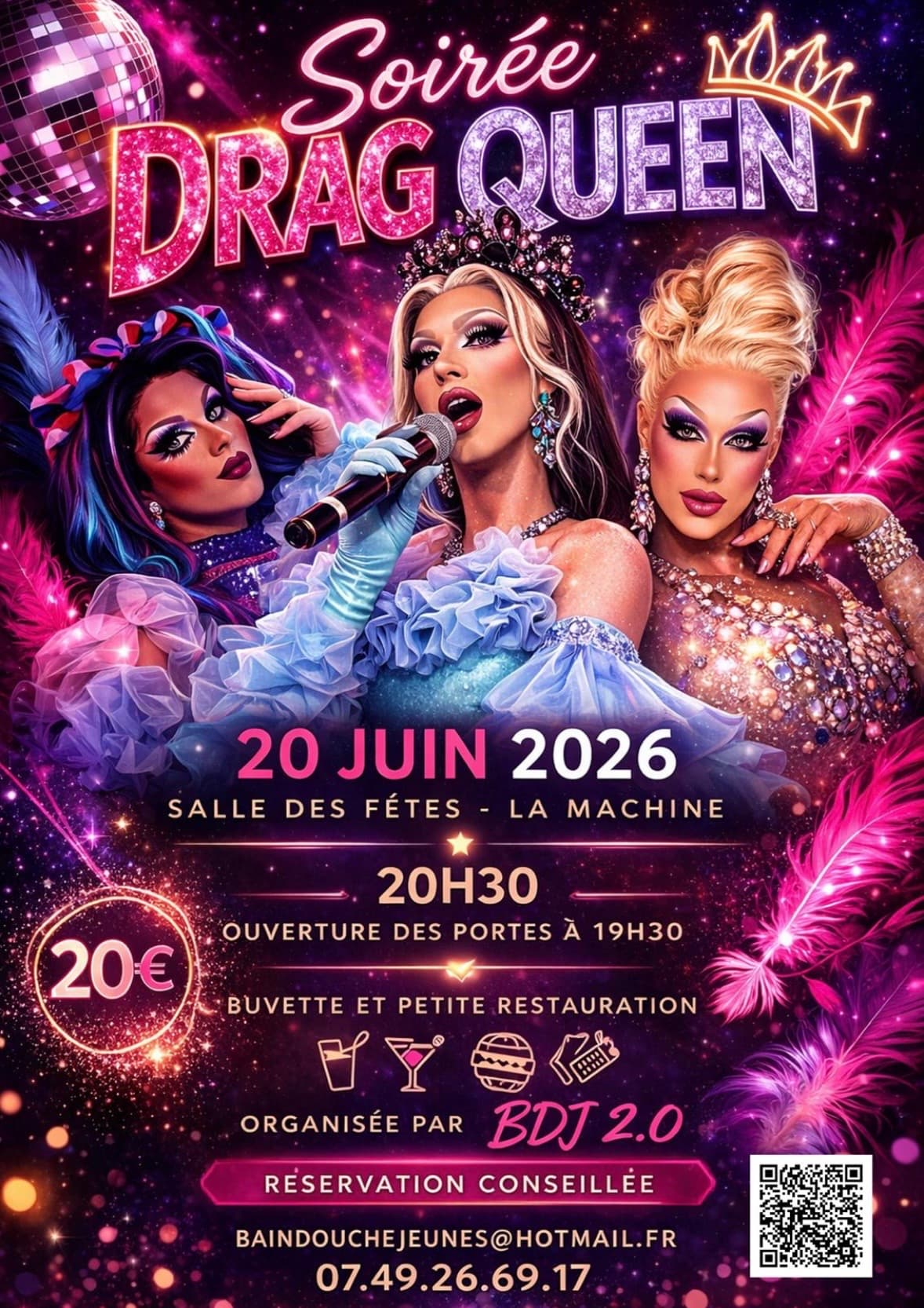Illustration de l'événement : Soirée Drag Queen