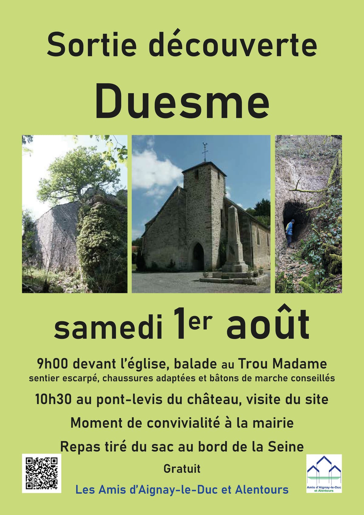 Illustration de l'événement : Sortie découverte à Duesme