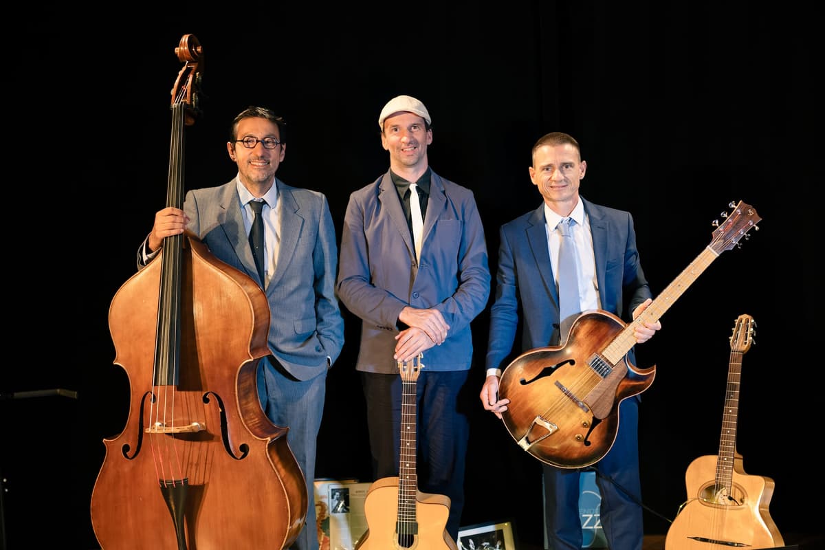 Illustration de l'événement : Festival de Bach à Bacchus - Apéro-concert Swing Cannelle, jazz