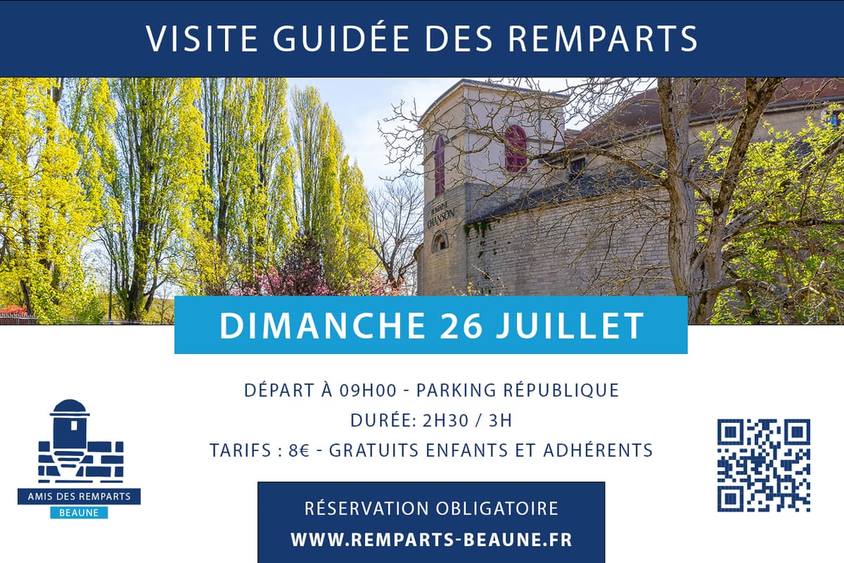 Illustration de l'événement : Visite guidée des remparts de Beaune