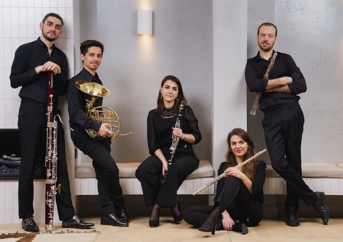 Illustration de l'événement : Festival de Bach à Bacchus - concert-dégustation, Quintette à vents Linos "Récits et Sortilèges"