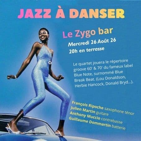 Illustration de l'événement : JAZZ A DANSER-4TET de François Ripoche