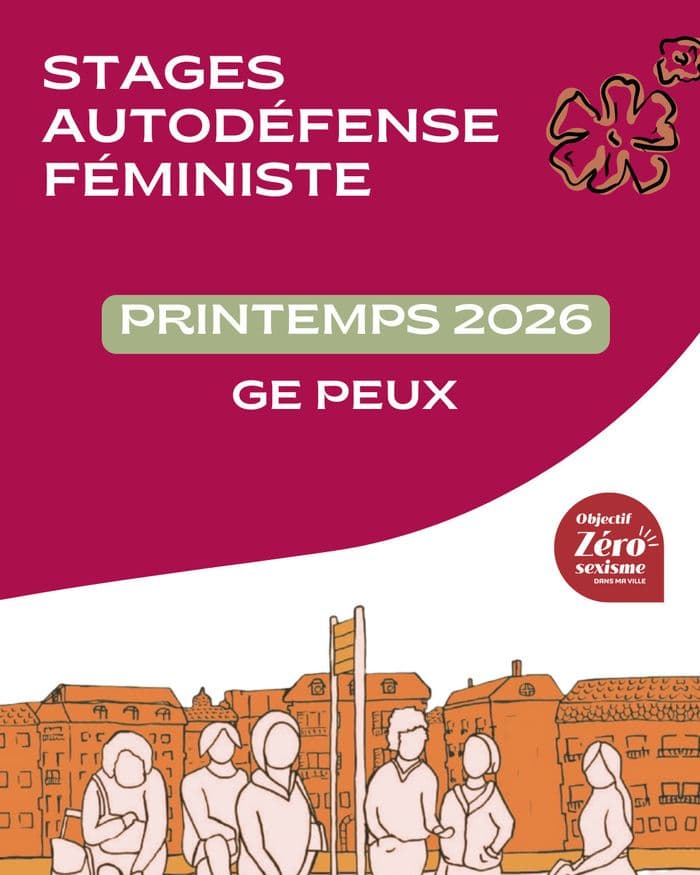 Illustration de l'événement : Stage d'autodéfense féministe « Ge peux » - Adultes, dès 16 ans