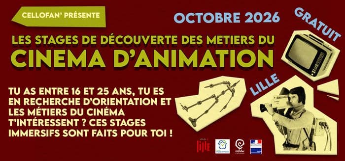 Illustration de l'événement : Les stages de découverte des métiers du cinéma d'animation