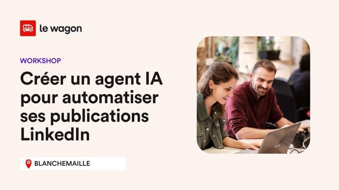 Illustration de l'événement : Créer un agent IA pour automatiser ses publications LinkedIn