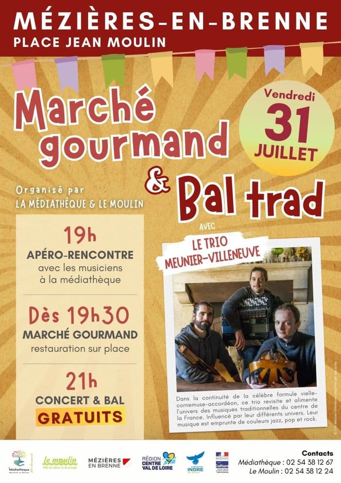 Illustration de l'événement : Bal trad et marché gourmand