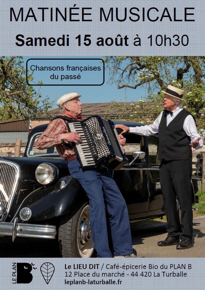 Illustration de l'événement : Matinée musicale : Chez Gégène
