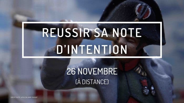 Illustration de l'événement : Réussir sa note d’intention