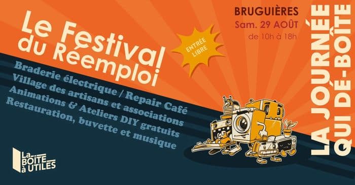 Illustration de l'événement : Journée qui dé-boîte : Le festival du réemploi