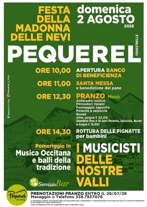 Illustration de l'événement : Festa della Madonna delle nevi