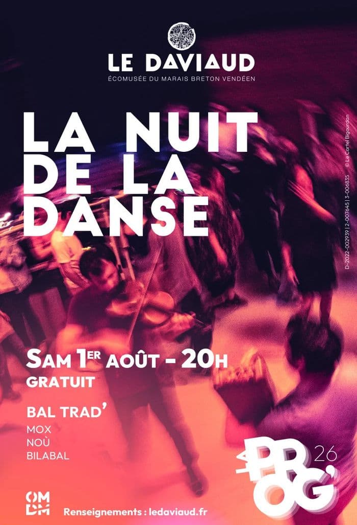 Illustration de l'événement : Nuit de la danse - Le grand bal du Daviaud !